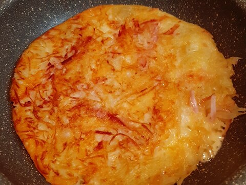 チーズとじゃがいものカリカリ焼き♪
